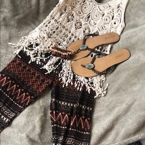 70s Print Leggings vintage look